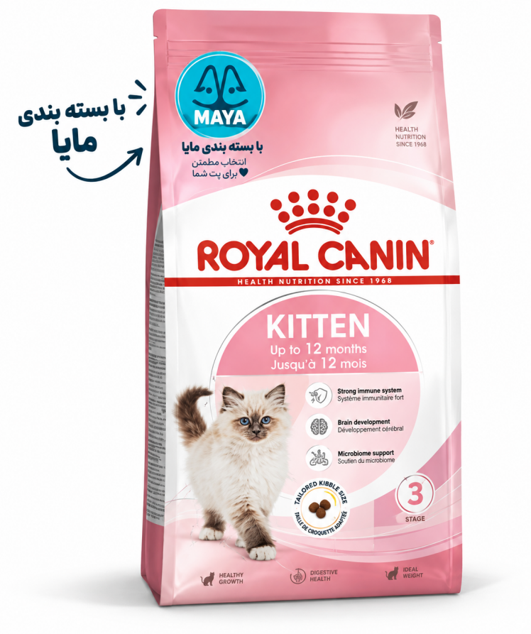 غذای خشک بچه گربه رویال کنین Royal Canin Kitten وزن 500گرم