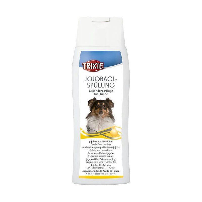  نرم کننده سگ حاوی روغن جوجوبا تریکسی Trixie Jojoba Dog Conditioner حجم 250 میلی لیتر 