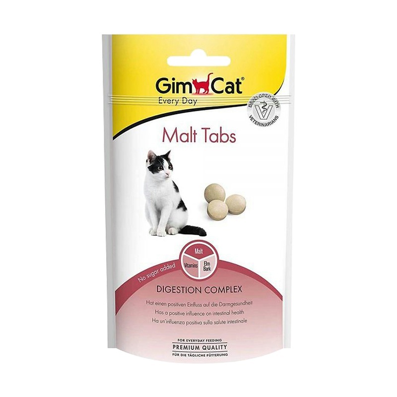 قرص آنتی هیربال گربه جیم کت GimCat Malt Tabs وزن 40 گرم