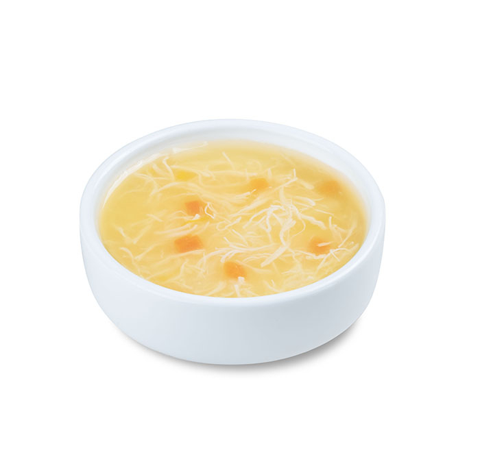  سوپ گربه ونپی با مرغ، کدو حلوایی و هویج WANPY Meat Broth Chicken With Pumpkin & Carrot وزن 50 گرم 