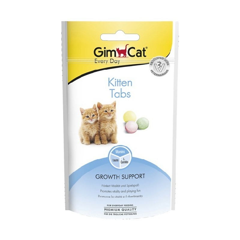 مکمل بچه گربه جیم کت GimCat Tabs Kitten وزن 40 گرم