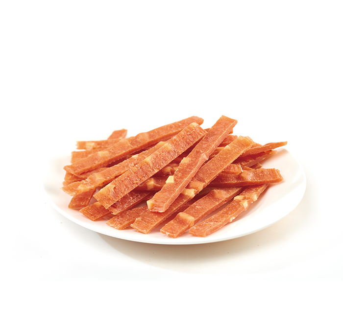 تشویقی سگ ونپی با طعم استیک مرغ Wanpy Chicken Jerky Steaks وزن 100 گرم