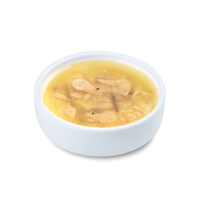 سوپ گربه ونپی با ماهی تن و میگو WANPY Meat Broth Tuna & Shrimp وزن 50 گرم