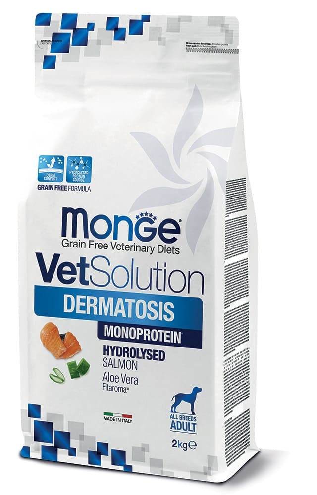  غذای خشک گربه مونژه VetSolution Dermatosis Feline 