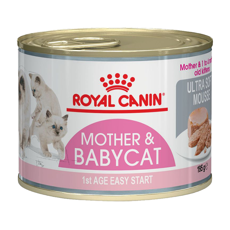  کنسرو غذای گربه مادر و نوزاد رویال کنین Royal Canin Pack Mother & Baby 