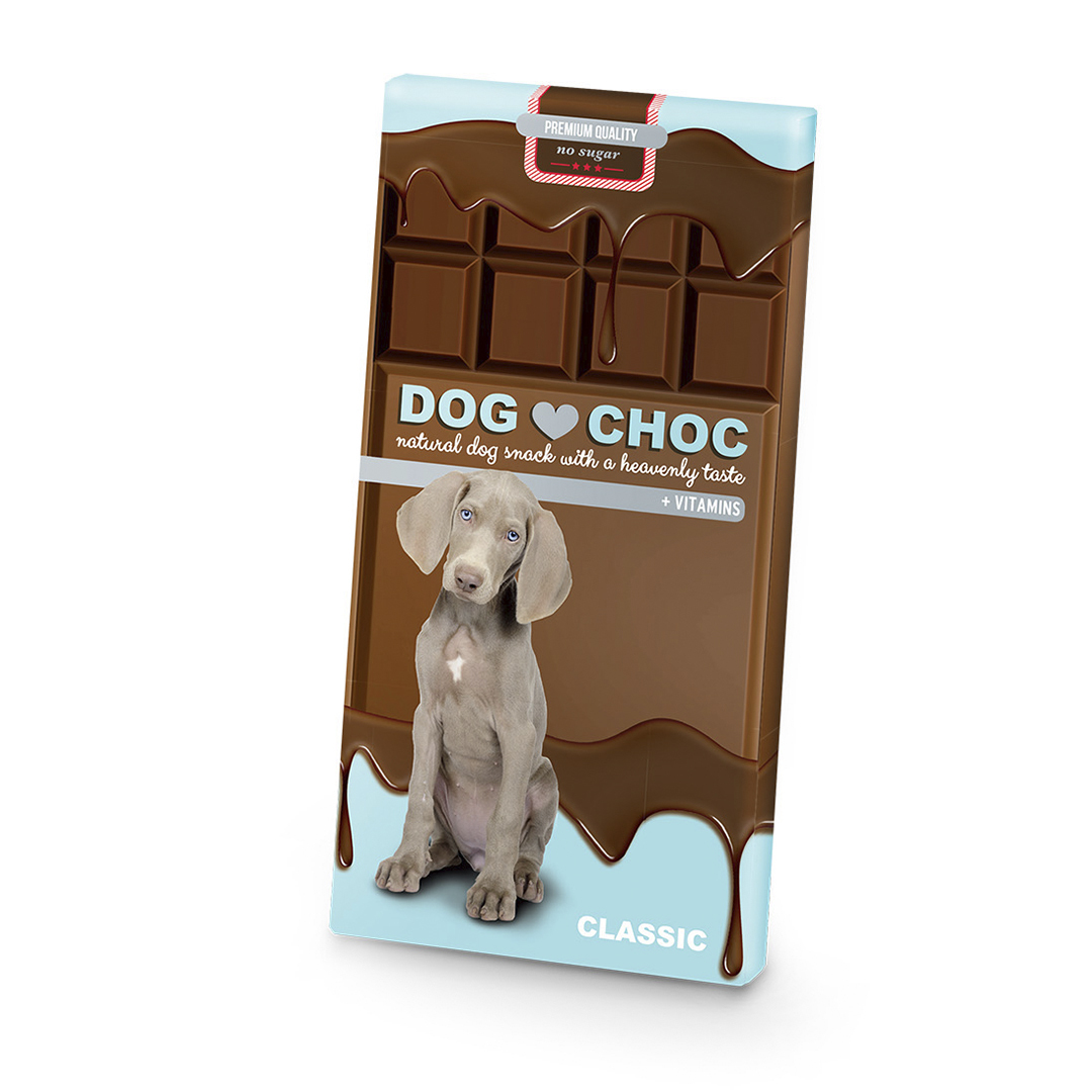 شکلات تشویقی سگ داگ چاک کلاسیک Dog Choc Classic وزن 100 گرم