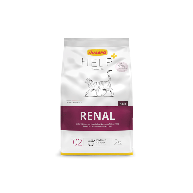  غذای خشک درمانی گربه جوسرا مخصوص کلیه و مجاری ادرار Josera Help Renal وزن 2 کیلوگرم 