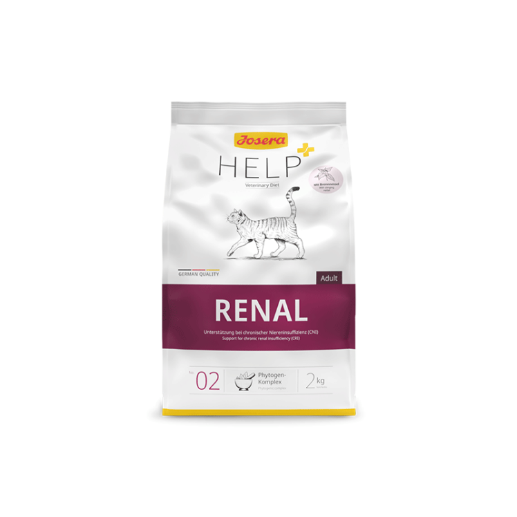 غذای خشک درمانی گربه جوسرا مخصوص کلیه و مجاری ادرار Josera Help Renal وزن 2 کیلوگرم