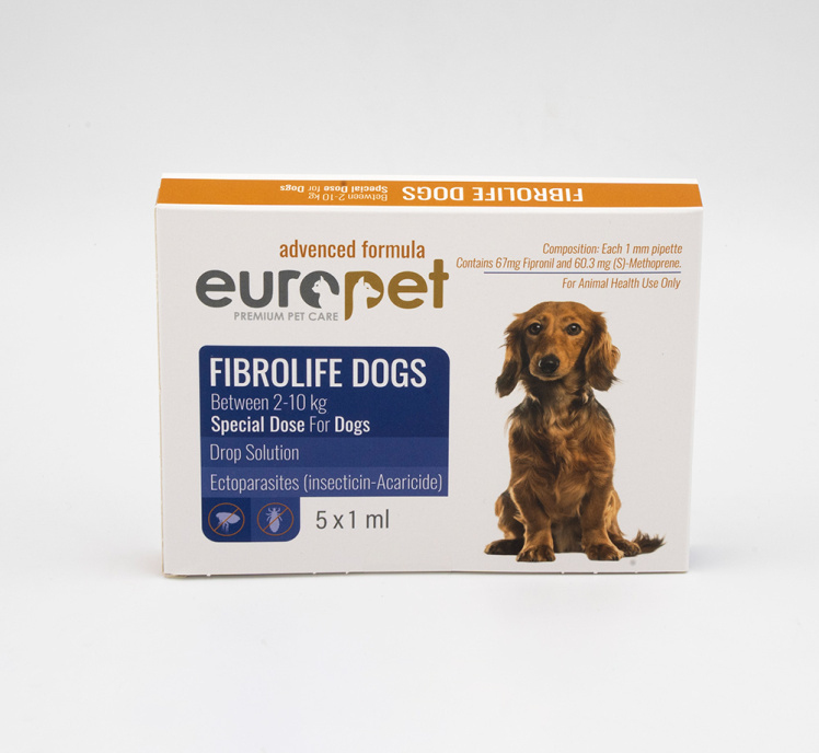 قطره ضد انگل سگ یوروپت Europet ‌‌Fibrolife Drop
