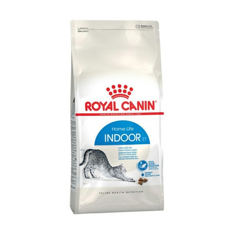  غذای خشک گربه ایندور رویال کنین Royal Canin Indoor Home Life وزن 2 کیلوگرم