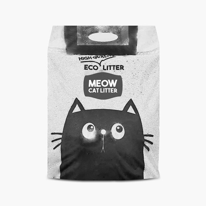 خاک گربه گرانوله سوپراسکوپ اقتصادی کربن میوکت MeoCat Cat Litter Carbon Active وزن 10 کیلوگرم 