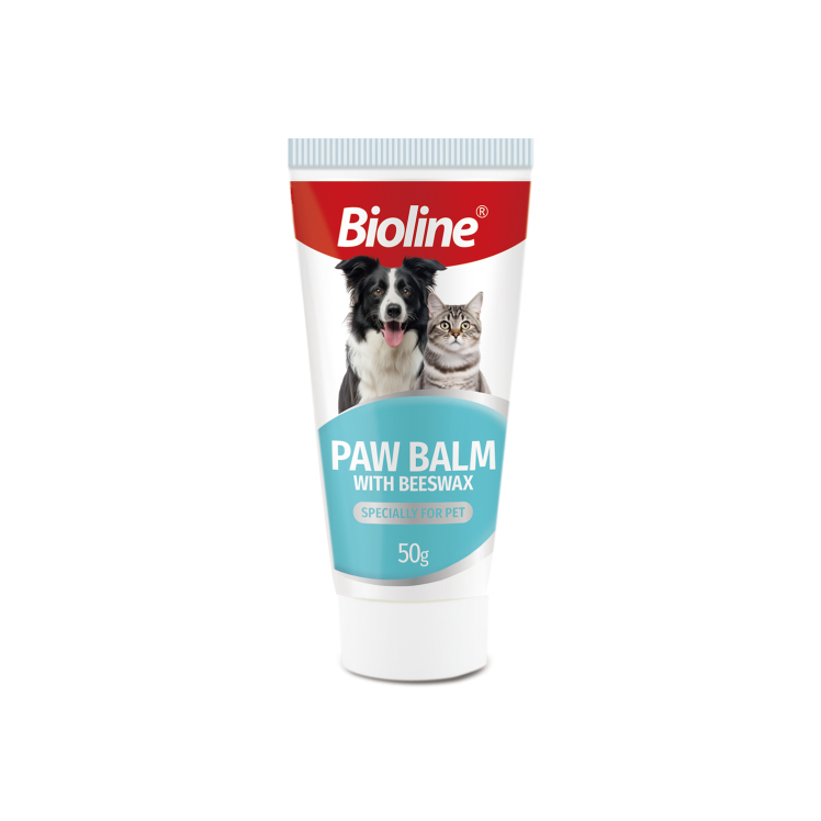بالم پنجه سگ و گربه بایولاین Bioline Paw Care Creme حجم 50 میلی‌لیتر