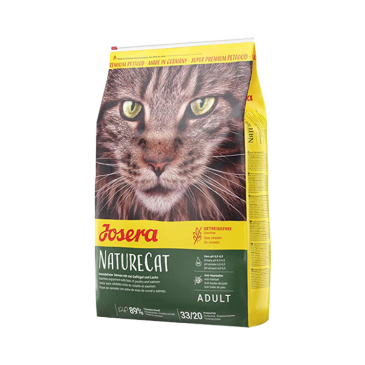 غذای خشک گربه جوسرا نیچرکت مناسب سلامت مجاری ادراری Josera NatureCat وزن 2 کیلوگرم