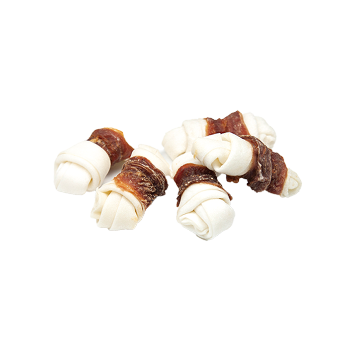 تشویقی سگ ونپی با طعم اردک و روده گاوی Wanpy Jerky & Rawhide Wraps وزن 100 گرم
