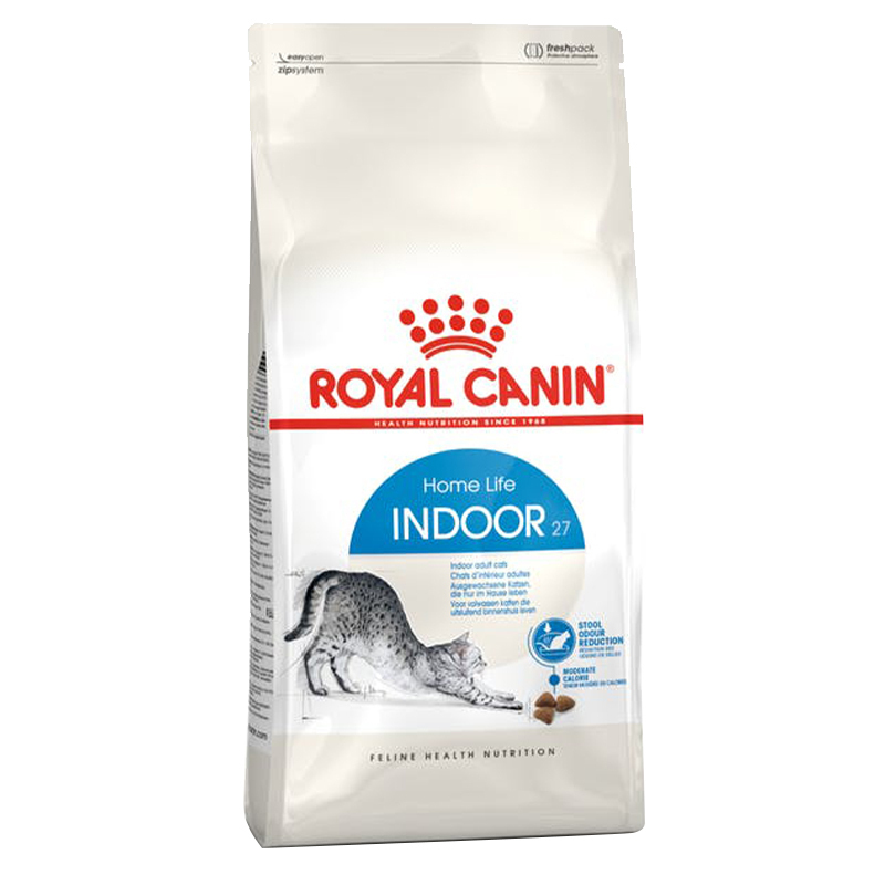  غذای خشک گربه رویال کنین Royal Canin Indoor Home Life وزن 2 کیلوگرم 