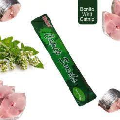 بستنی گربه کت نیپ بایولاین با طعم ماهی بونیتو Bioline Cat Snacks with Bonito and Catnip