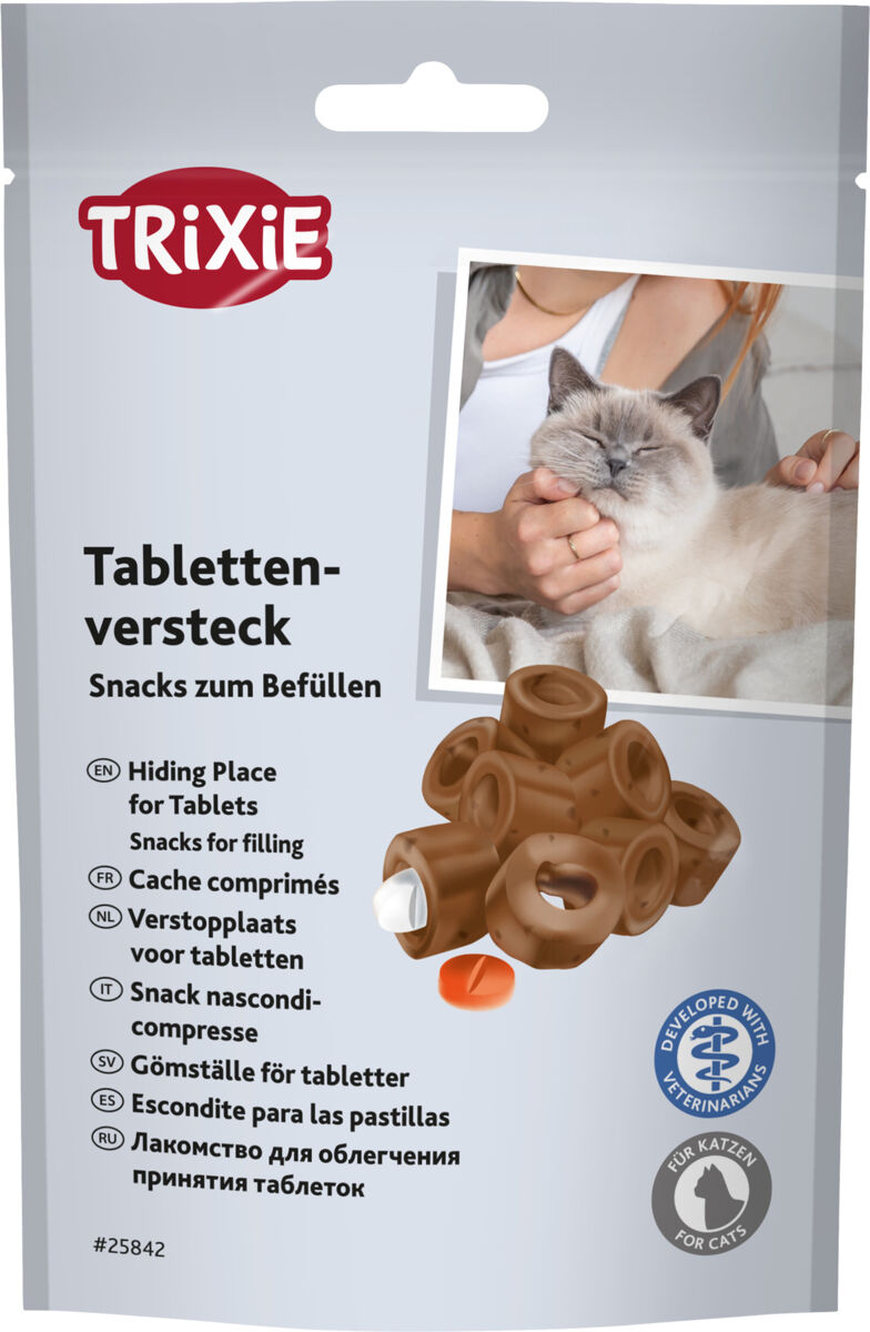تشویقی مخفیکننده قرص برای گربه تریکسی – Trixie Tablettenversteck وزن ۵۰ گرم